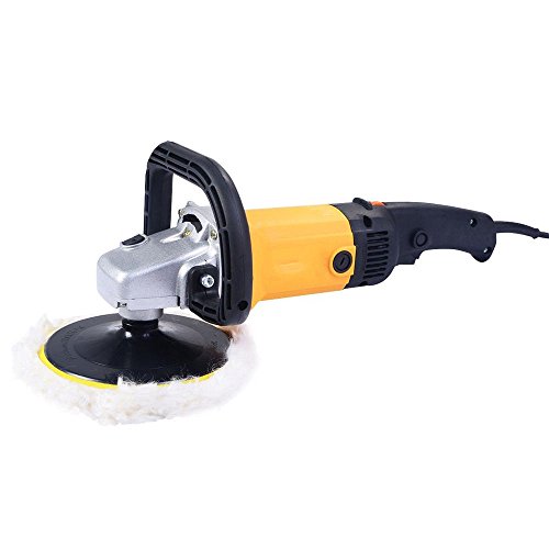 Simply Silver - Car Buffer - New 7" Electric 6 Variable Speed Car Polisher Buffer Waxer Sander Detail Boat