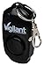 Vigilant 130dB Personal Alarm - Backup Whistle - Button Activated with Hidden Off Button - Bag Key Chain Clip - Batteries Included, Black, 1-Pack