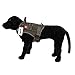 yisibo 2pieces-Service Dog Patch Embroidered Morale Hook and Loop Patch for Tactical K9 Harness Vest (Ranger Green)