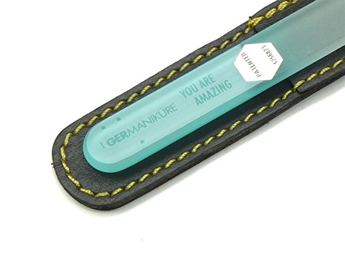 GERmanikure 'YOU ARE AMAZING' original patented genuine crystal mantra file 3mm thick