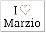 I Love Marzio, fridge magnet