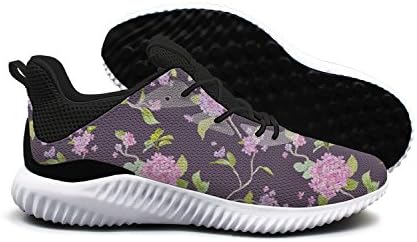 Jogger Hanging Wisteria Silk Artificial Flower Beautiful Women Non-slip Track Sneaker