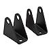 Supreme Suspensions - Front Shock Extenders for 1988-1999 K2500/K3500 & 2000-2010 Silverado HD-Series 8-Lug - High-Strength Steel Shock Mount Extension Brackets