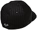 Fox Head Men's Corpo Flexfit Hat, Black Pinstripe, Small/Medium