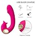Thrusting Licking Tongue Vibrate Clit Toy Oral Tongue Simulator, Rechargeable G Spotter Vibrant Multi Speed Clitorial Sucking Toy for Woment-Shirt