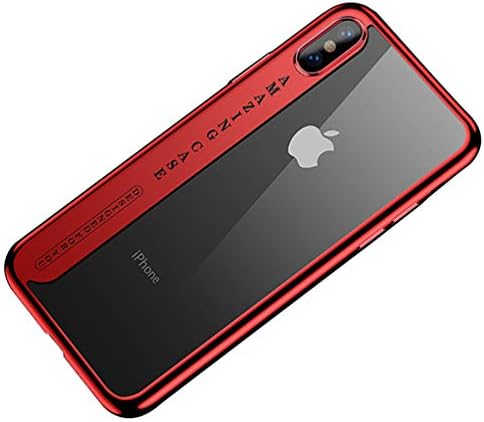 Hayder iPhone Xs Max Case, Clear Crystal Slim Fit Soft TPU Silicone Rubber Gel Bumper Protective Cover