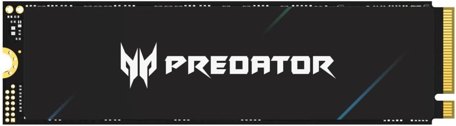 Acer Predator GM9 2TB M.2 Gen5 NVMe PCIe 5.0 SSD 14,500 MB/s 2TB