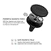 YOSH Magnetic Phone Car Mount Universal Air Vent Magnetic Car Mount Holder with Premium Design for Mobile Device, Smartphone, Mini Tablets, etc. (Matte Black)