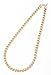 Men's Yellow Gold Plated 11mm Lifetime Warranty Cuban Curb Chain Link Necklace