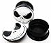 Evil Jack Skellington - The Nightmare Before Christmas Ear Plugs - Acrylic Screw-On - New - 8 Sizes - NewPair (00 Gauge (10mm))