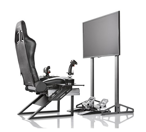 Playseat Floor TV Stand | Single Screen Monitor Mount | Supports Screens from 15 to 65 inches | Curved Screens up to 48 inches | Suitable for TVs & PC Monitors | Adjustable Height & Distance - Thumbnail 5