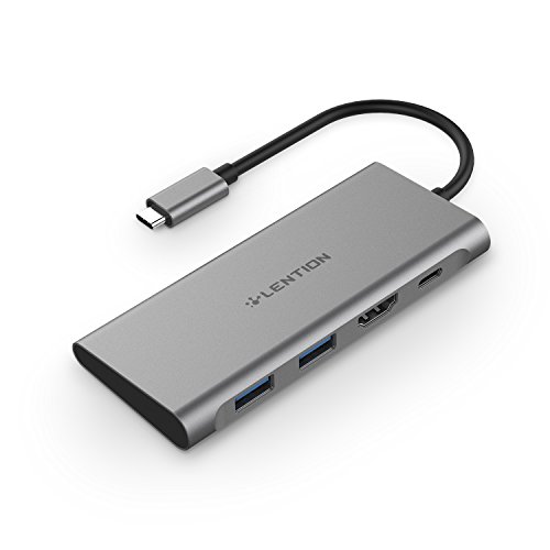 Lention usb-c digital av multiport adapter with 4k hdmi…
