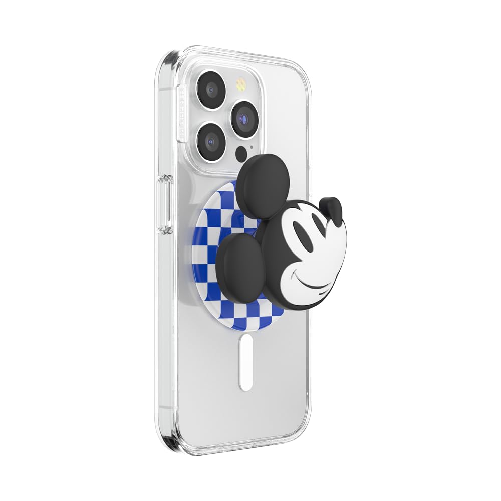 PopSockets Phone Grip for MagSafe, Magnetic Holder, Phone Stand, Disney - PopOut Classic Mickey