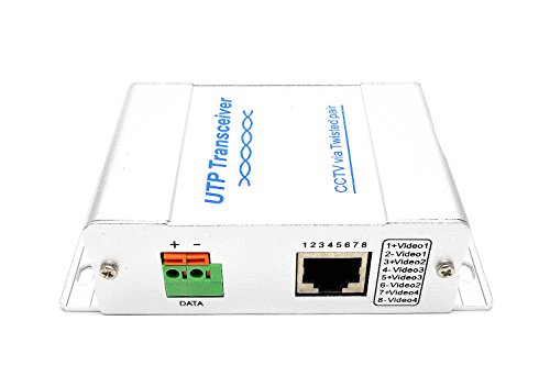 BeElion UTP 4 Channel BNC to RJ45 Coax Pasive Video Balun Transmitter for CCTV Camera System - Thumbnail 2