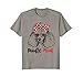 Red Poodle Mom T-Shirt Gift For Women