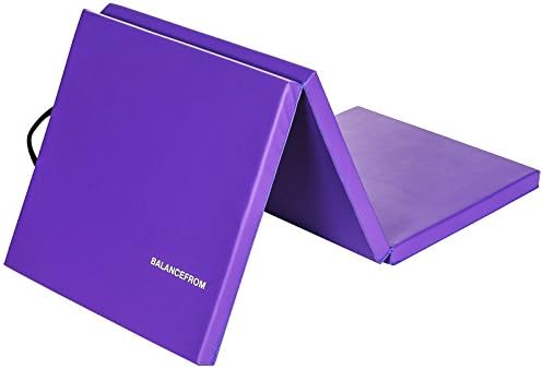 BalanceFrom 2" Thick Tri-Fold Folding Exercise Mat