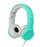 Snug Play+ Kids Headphones Volume Limiting and Audio Sharing Port (Aqua)