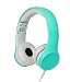Snug Play+ Kids Headphones Volume Limiting and Audio Sharing Port (Aqua)