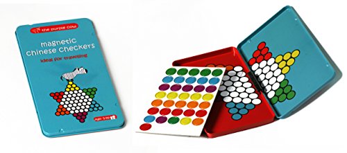 Magnetic Travel Chinese Checkers Game - Car Games , Airplane Games and Quiet Games