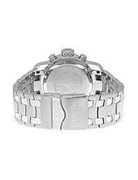 Invicta 0070 Pro Diver Collection reloj plateado de acero inoxidable con cronógrafo, análogo, de cuarzo chino, para hombre.