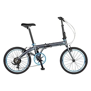 Renault RENAULT(ルノー) LIGHT10 AL-FDB207 グレー 軽量アルミフレーム 20インチ シマノ7段変速 折りたたみ自転車