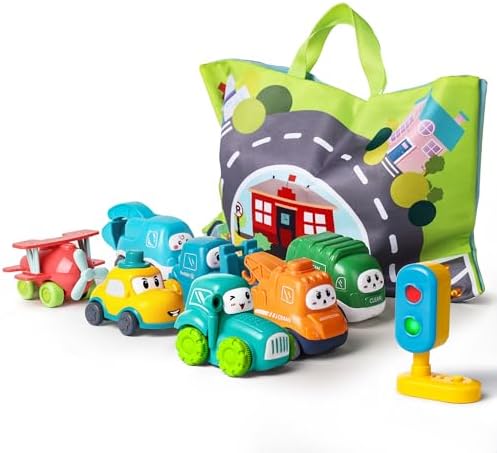 ALASOU PCS Baby Cranes Car Toys with Playmat/Storage Bag|1st