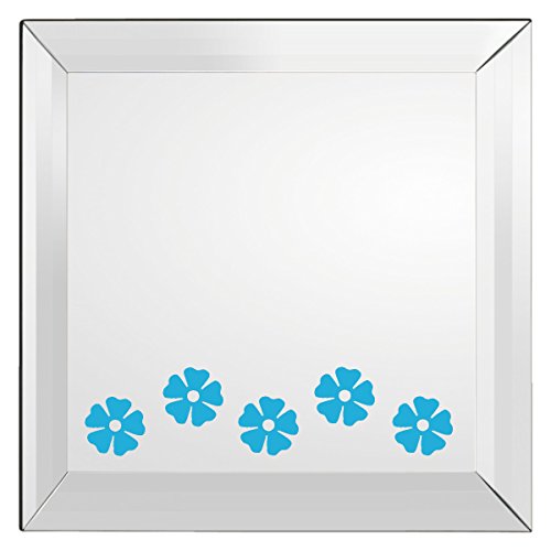 image for Fabulous Wall Art Stickers 20 x Flower shaped vinyl Stickers, Decal, M