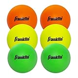 Franklin Sports Youth Lacrosse Balls - Soft Rubber Lacrosse Balls for Kids - Perfect for Beginners - Indoor and Outdoor Use - 6 Pack