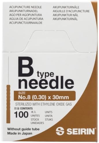 Seirin 0.30 x 30mm B Type Needles - by Seirin