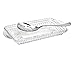 Dublin Collection Crystal Relish Tray With Server