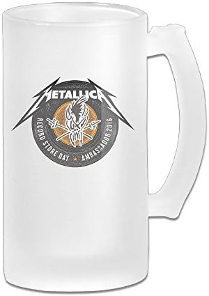 MASTER Metallica Heavy Metal Music Band Beer Glass Mug Set by MASTER Mug