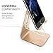 Multi-Angle Adjustable Phone Stand, Skomet iPhone Stand, Cradle, Dock, Holder iPhone 7 6 6s Plus 5 5s 5c Charging and Android Smartphone Devices - Gold