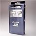 JBuds J2 Premium Hi-Fi Noise-Isolating Earbuds Style Headphones (White/Gray)