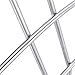 DOIOWN 6 Pack Pants Hangers S-Shape Stainless Steel Clothes Hangers Space Saving Hangers Closet Organizer for Pants Jeans Scarf(5 Layers,6Pcs) (3-Pieces)