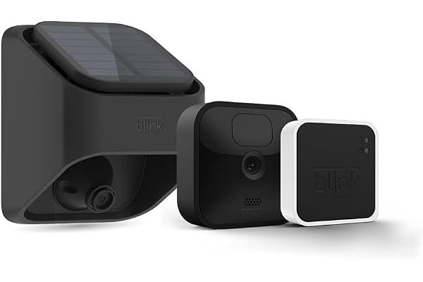 Blink Outdoor (3rd Gen) + Solar Panel Charging Mount - wireless, HD smart security camera, solar-powered, motion detection â€“ 1 camera system