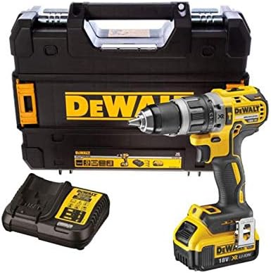 Dewalt Dcd796m1 Perceuse Visseuse A Percussion Brushless 1 Batterie 18v 4ah Li Ion Coffret Tstak Amazon Fr Bricolage