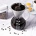 Olivia & Aiden Pour Over Coffee Maker and Tea Infuser w/Glass Carafe (32 oz.) Stainless-Steel Filter Dripper | Precision Brewing at Home, Office, Travel | Stainless Steel Hanging Tea Brewer