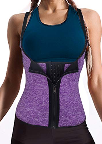 TINGLU Waist Trainer Corset for Women Weight Loss, Adjustable Straps Neoprene Waist Cincher for Double Tummy Tontrol
