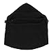 Ascetic Tour Full Face Cover Neck Warmers Hoods Cs Mask Ski Hood Balaclava/scarf/motor Helmet Parts/advanced Fleeces (Black)