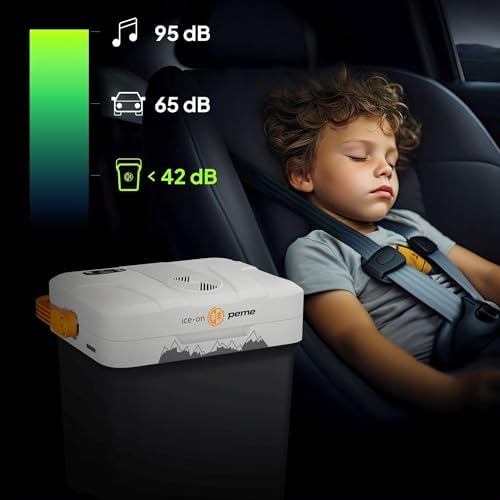Frigo Portatile Elettrico 12V 230V Frigorifero per Auto Camper 22,9L
