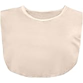 Kosher Casual Modest TeeNeck™ – Crew Collar Dickie Cleavage Cover Up for Low Neckline – Breathable Insert for Modesty