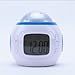 Towallmark Sky Star Night Light Projector Lamp Bedroom Clock Alarm Music, 10.4 * 8.2 * 10.2cm (0621)