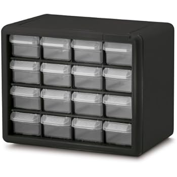 Akro Mils 10116 16 Drawer Plastic Parts Storage Hardware And Craft