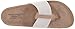 Skechers Cali Women's Granola Shimmer Chic Flip Flop, Natural, 7 M US