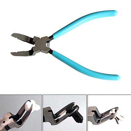 Cutting Pliers Diagonal Blue Cutting Pliers Clips Carbon Steel Car Trim Panel Clips Remover Tool Car Panel Puller Plastic Rivets Fastener - Thumbnail 2