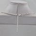 JANE STONE Silver Color Bubble Bib Necklace Fancy Chunky Necklace Fashion Jewelry Statement Necklace Evening Party Jewellery(Fn0564-S-Ivory)