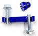 iFJF Fuel Filter Head Housing Spacer, Air Bleeder Screw and 4pcs Bolts -for Duramax 2001-2017 (Blue)