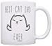 Funny Cat Gifts Best Cat Dad Ever Rude Cat Lovers Cat Memes Gift Coffee Mug Tea Cup White