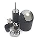 GSCW Bath Accessory Set, Black