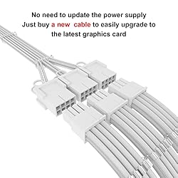 Sirlyr 16Pin Cable,PCIE GPU Cables,Sleeved 12vhpwr